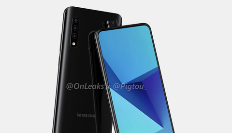 Samsung gia nhập cuộc chơi camera thò thụt? - Ảnh 1. Samsung gia nhập cuộc chơi camera thò thụt? - Ảnh 1.