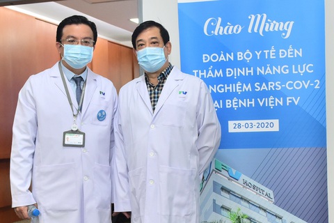 FV được phép xét nghiệm SARS-CoV-2 - Ảnh 1. FV được phép xét nghiệm SARS-CoV-2 - Ảnh 1.