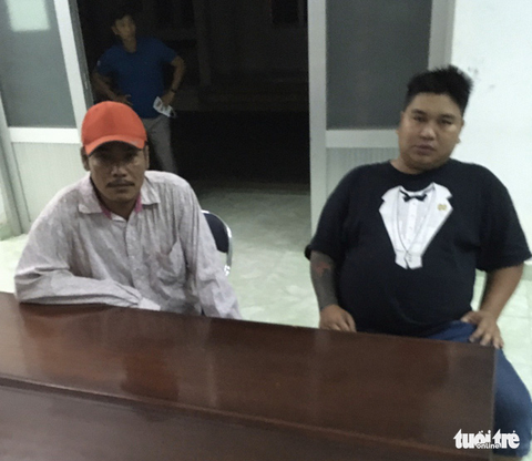 Bắt hai nghi phạm chém người dã man tại cây xăng - Ảnh 1. Bắt hai nghi phạm chém người dã man tại cây xăng - Ảnh 1.
