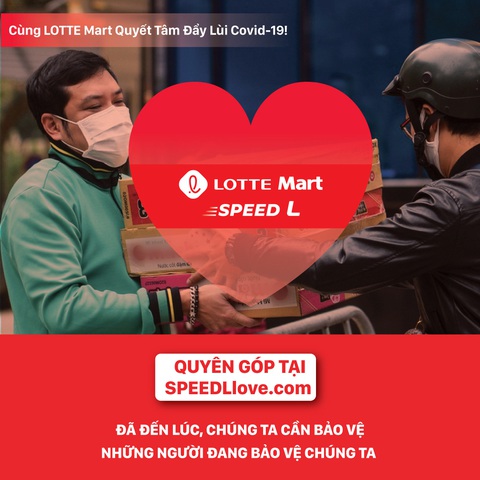 Lotte Mart Việt Nam chung tay phòng chống dịch COVID-19 - Ảnh 1. Lotte Mart Việt Nam chung tay phòng chống dịch COVID-19 - Ảnh 1.