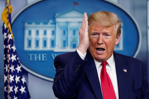 Ông Trump tố WHO ăn tiền Mỹ nhưng nghiêng về phía Trung Quốc - Ảnh 1. Ông Trump tố WHO ăn tiền Mỹ nhưng nghiêng về phía Trung Quốc - Ảnh 1.