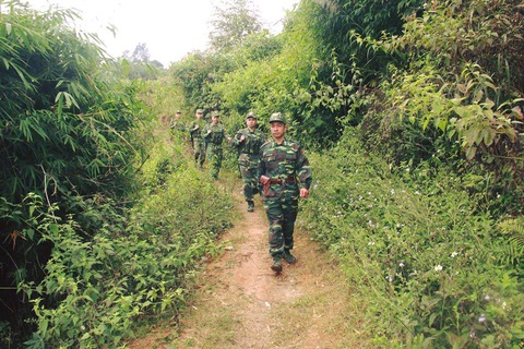 Thương lắm lon rau xanh mọc ngay chốt trực COVID-19 vùng biên - Ảnh 14. Thương lắm lon rau xanh mọc ngay chốt trực COVID-19 vùng biên - Ảnh 14.