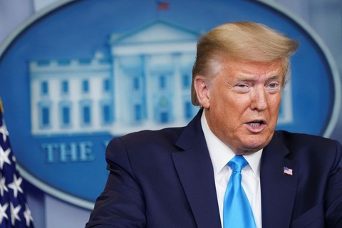 Tổng thống Trump: Mỹ có thể đang tới đỉnh dịch - Ảnh 1. Tổng thống Trump: Mỹ có thể đang tới đỉnh dịch - Ảnh 1.