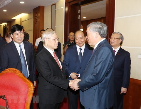 Sáng nay khai mạc trọng thể Hội nghị lần thứ 12 Ban Chấp hành Trung ương Đảng khóa XII - Ảnh 2. Sáng nay khai mạc trọng thể Hội nghị lần thứ 12 Ban Chấp hành Trung ương Đảng khóa XII - Ảnh 2.