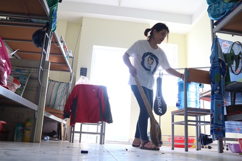 Sinh viên hồ hởi trở lại ký túc xá, chờ lên giảng đường - Ảnh 6. Sinh viên hồ hởi trở lại ký túc xá, chờ lên giảng đường - Ảnh 6.