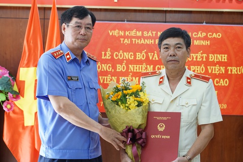 Ông Phạm Đình Cúc làm phó viện trưởng Viện KSND cấp cao tại TP.HCM - Ảnh 1. Ông Phạm Đình Cúc làm phó viện trưởng Viện KSND cấp cao tại TP.HCM - Ảnh 1.