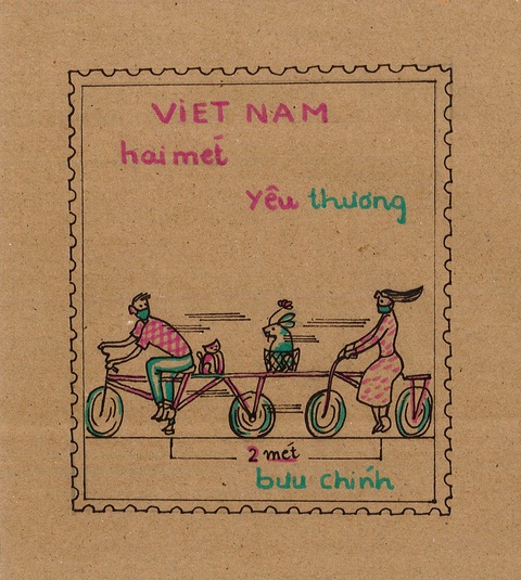 Ban nhạc Ngọt, Min, Châu Bùi... kêu gọi vẽ tranh chủ đề Lòng tốt dễ lây - Ảnh 7. Ban nhạc Ngọt, Min, Châu Bùi... kêu gọi vẽ tranh chủ đề Lòng tốt dễ lây - Ảnh 7.