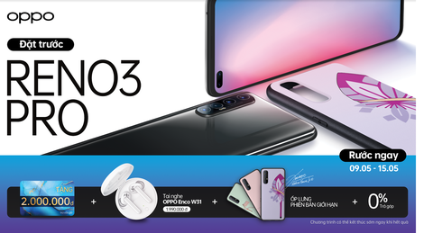 Cơ hội giảm 2 triệu đồng cùng bộ quà phong cách khi sở hữu OPPO Reno3 Pro - Ảnh 1. Cơ hội giảm 2 triệu đồng cùng bộ quà phong cách khi sở hữu OPPO Reno3 Pro - Ảnh 1.