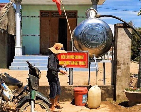 ATM nước nghĩa tình cho vùng khát nhất tỉnh Khánh Hòa - Ảnh 1. ATM nước nghĩa tình cho vùng khát nhất tỉnh Khánh Hòa - Ảnh 1.