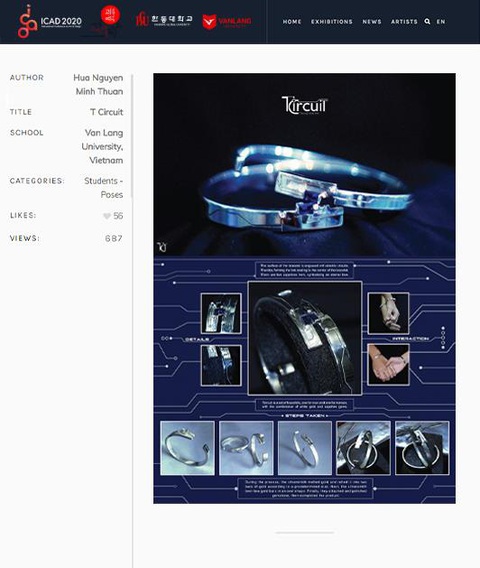 ĐH Văn Lang khai mạc Triển lãm thiết kế mỹ thuật quốc tế ICAD 2020 - Ảnh 2. ĐH Văn Lang khai mạc Triển lãm thiết kế mỹ thuật quốc tế ICAD 2020 - Ảnh 2.
