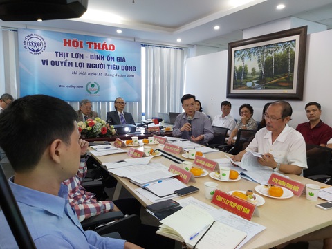 Xem xét dấu hiệu lạm dụng thống lĩnh thị trường, làm giá thịt heo - Ảnh 1. Xem xét dấu hiệu lạm dụng thống lĩnh thị trường, làm giá thịt heo - Ảnh 1.