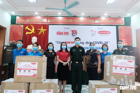 300 triệu đồng Cùng Tuổi Trẻ chống dịch COVID-19 đến tay đồng bào Hà Giang - Ảnh 1. 300 triệu đồng Cùng Tuổi Trẻ chống dịch COVID-19 đến tay đồng bào Hà Giang - Ảnh 1.