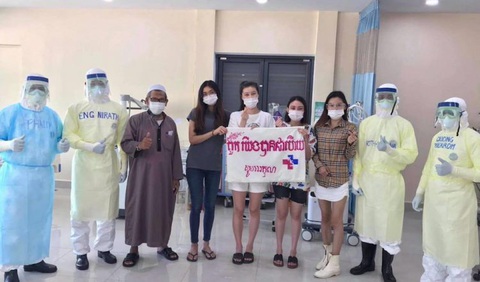 Tất cả bệnh nhân COVID-19 ở Campuchia hồi phục - Ảnh 1. Tất cả bệnh nhân COVID-19 ở Campuchia hồi phục - Ảnh 1.