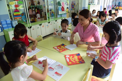 Phụ huynh tìm trường mầm non khác cho con vì trường cũ giải thể - Ảnh 3. Phụ huynh tìm trường mầm non khác cho con vì trường cũ giải thể - Ảnh 3.