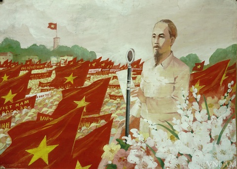 Ngắm tranh Bác Hồ của các danh họa Trần Văn Cẩn, Dương Bích Liên, Lê Bá Đảng - Ảnh 5. Ngắm tranh Bác Hồ của các danh họa Trần Văn Cẩn, Dương Bích Liên, Lê Bá Đảng - Ảnh 5.