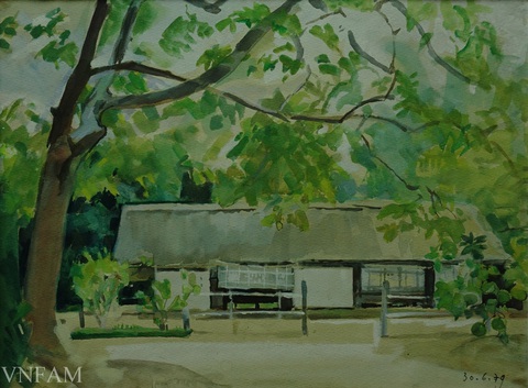 Ngắm tranh Bác Hồ của các danh họa Trần Văn Cẩn, Dương Bích Liên, Lê Bá Đảng - Ảnh 7. Ngắm tranh Bác Hồ của các danh họa Trần Văn Cẩn, Dương Bích Liên, Lê Bá Đảng - Ảnh 7.