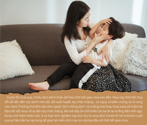 5 kinh nghiệm cùng con vượt qua mọi dịch bệnh của Nam Thương - Ảnh 1. 5 kinh nghiệm cùng con vượt qua mọi dịch bệnh của Nam Thương - Ảnh 1.