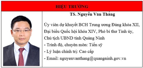 Chủ tịch UBND tỉnh Quảng Ninh kiêm nhiệm hiệu trưởng Trường ĐH Hạ Long - Ảnh 1. Chủ tịch UBND tỉnh Quảng Ninh kiêm nhiệm hiệu trưởng Trường ĐH Hạ Long - Ảnh 1.