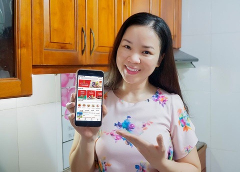 ‘Đi chợ Online’ giải pháp mua sắm tiện lợi, tiết kiệm của bà nội trợ - Ảnh 2. ‘Đi chợ Online’ giải pháp mua sắm tiện lợi, tiết kiệm của bà nội trợ - Ảnh 2.