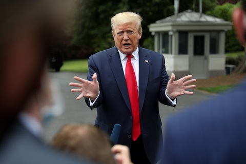 Ông Trump: Mỹ sẽ hành động mạnh mẽ nếu Trung Quốc áp luật an ninh mới lên Hong Kong - Ảnh 1. Ông Trump: Mỹ sẽ hành động mạnh mẽ nếu Trung Quốc áp luật an ninh mới lên Hong Kong - Ảnh 1.