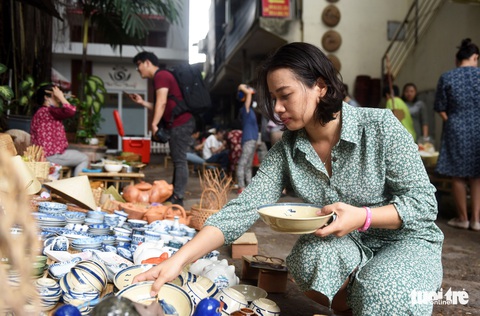 Chợ quê sáng chủ nhật đủ các món hàng dân dã hiếm có giữa trung tâm Sài Gòn - Ảnh 4. Chợ quê sáng chủ nhật đủ các món hàng dân dã hiếm có giữa trung tâm Sài Gòn - Ảnh 4.