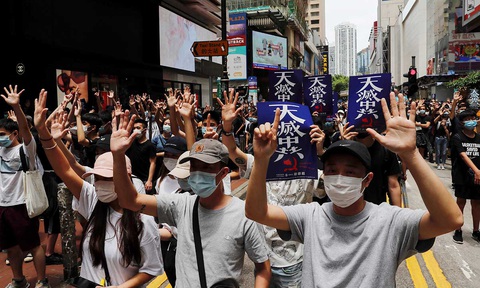 Bắc Kinh: Hong Kong là chuyện nội bộ của Trung Quốc, các nước đừng can thiệp - Ảnh 1. Bắc Kinh: Hong Kong là chuyện nội bộ của Trung Quốc, các nước đừng can thiệp - Ảnh 1.