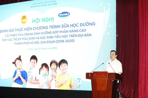 Hà Nội đánh giá hiệu quả thực hiện đề án Sữa học đường - Ảnh 1. Hà Nội đánh giá hiệu quả thực hiện đề án Sữa học đường - Ảnh 1.