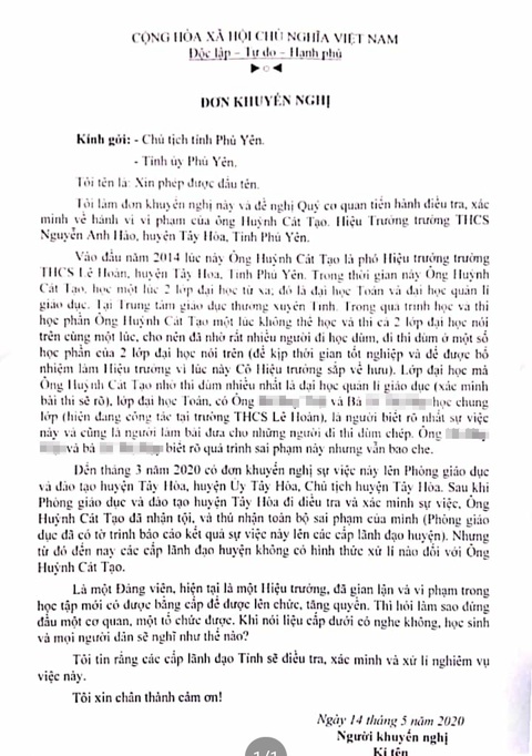 Hiệu phó nhờ giáo viên làm thay bài kiểm tra khi học đại học - Ảnh 1. Hiệu phó nhờ giáo viên làm thay bài kiểm tra khi học đại học - Ảnh 1.
