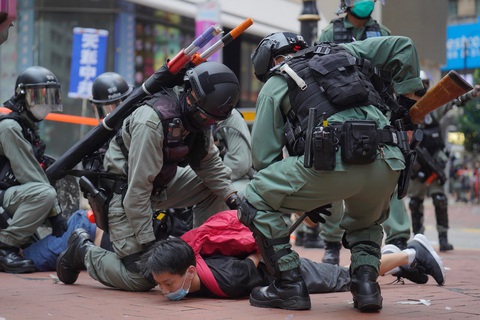 Dọa Hong Kong, Bắc Kinh vẫn lo - Ảnh 1. Dọa Hong Kong, Bắc Kinh vẫn lo - Ảnh 1.
