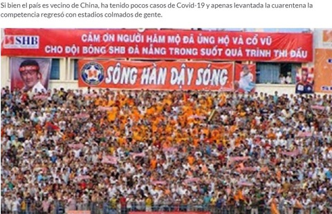 Báo chí thế giới: nằm sát ổ dịch nhưng bóng đá Việt Nam đã... thành công trở lại - Ảnh 1. Báo chí thế giới: nằm sát ổ dịch nhưng bóng đá Việt Nam đã... thành công trở lại - Ảnh 1.