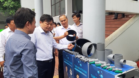 96.000 hộ dân ở ĐBSCL đang thiếu nước sinh hoạt - Ảnh 1. 96.000 hộ dân ở ĐBSCL đang thiếu nước sinh hoạt - Ảnh 1.
