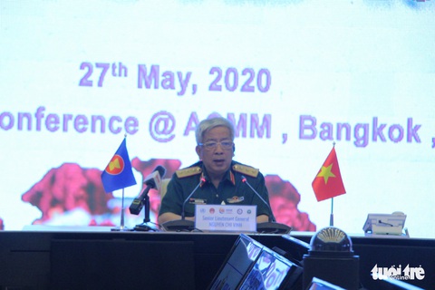 Quân y các nước ASEAN diễn tập phòng chống dịch COVID-19 - Ảnh 1. Quân y các nước ASEAN diễn tập phòng chống dịch COVID-19 - Ảnh 1.