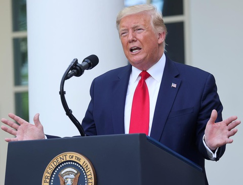 Ông Trump tuyên bố sẽ có phản ứng mạnh về Hong Kong trong tuần - Ảnh 1. Ông Trump tuyên bố sẽ có phản ứng mạnh về Hong Kong trong tuần - Ảnh 1.