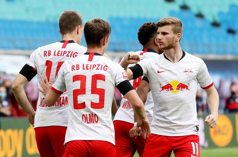 Đánh rơi chiến thắng trước Hertha Berlin, RB Leipzig cạn hi vọng vô địch - Ảnh 2. Đánh rơi chiến thắng trước Hertha Berlin, RB Leipzig cạn hi vọng vô địch - Ảnh 2.