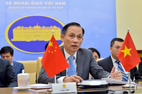 Việt Nam, Trung Quốc trao đổi vấn đề phức tạp ở Biển Đông gần đây - Ảnh 1. Việt Nam, Trung Quốc trao đổi vấn đề phức tạp ở Biển Đông gần đây - Ảnh 1.