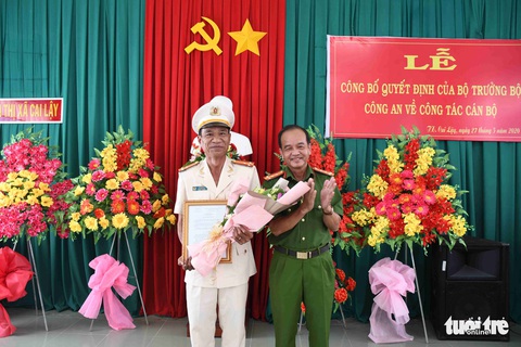 Bộ Công an điều động, bổ nhiệm 8 chỉ huy thuộc Công an Tiền Giang - Ảnh 4. Bộ Công an điều động, bổ nhiệm 8 chỉ huy thuộc Công an Tiền Giang - Ảnh 4.