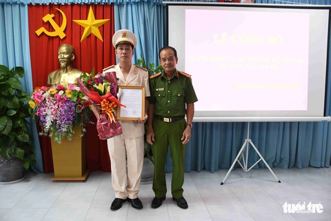 Bộ Công an điều động, bổ nhiệm 8 chỉ huy thuộc Công an Tiền Giang - Ảnh 1. Bộ Công an điều động, bổ nhiệm 8 chỉ huy thuộc Công an Tiền Giang - Ảnh 1.