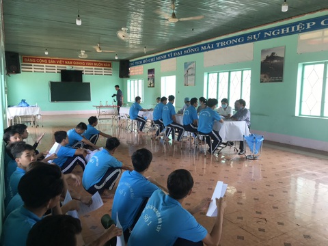 Khám sức khỏe cho học viên cai nghiện - Ảnh 2. Khám sức khỏe cho học viên cai nghiện - Ảnh 2.