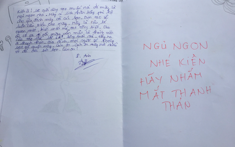 Xúc động những bức thư bạn bè tiễn đưa nam sinh mất vì cây đổ - Ảnh 3. Xúc động những bức thư bạn bè tiễn đưa nam sinh mất vì cây đổ - Ảnh 3.