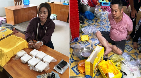 Bắt quả tang vụ mua bán 3,5 bánh heroin ở khu dân cư Miếu Nổi - Ảnh 1. Bắt quả tang vụ mua bán 3,5 bánh heroin ở khu dân cư Miếu Nổi - Ảnh 1.