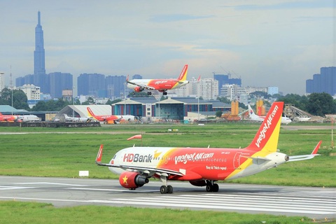 Vietjet sẵn sàng cho bật tăng trở lại sau dịch COVID-19 - Ảnh 1. Vietjet sẵn sàng cho bật tăng trở lại sau dịch COVID-19 - Ảnh 1.