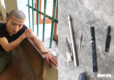 Ba cảnh sát bị thương khi bắt nam thanh niên nghi ‘ngáo đá’ - Ảnh 1. Ba cảnh sát bị thương khi bắt nam thanh niên nghi ‘ngáo đá’ - Ảnh 1.