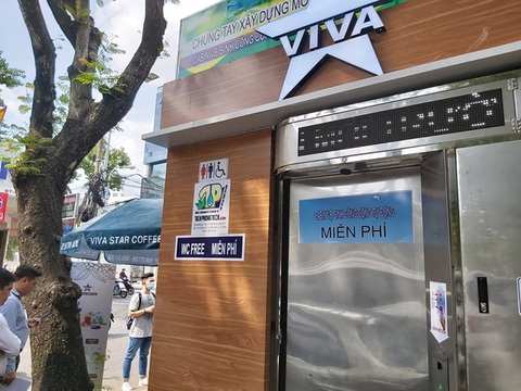 Phát triển mô hình cà phê mang đi kết hợp nhà vệ sinh công cộng - Ảnh 1. Phát triển mô hình cà phê mang đi kết hợp nhà vệ sinh công cộng - Ảnh 1.