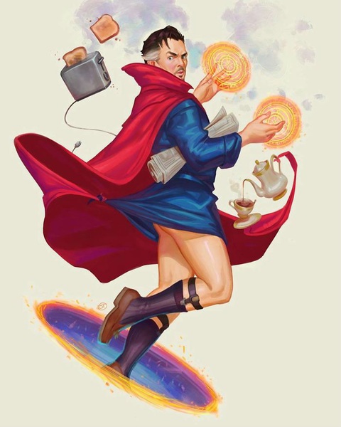 Các siêu anh hùng Marvel hóa sexy và nữ tính khi không đi cứu thế giới - Ảnh 4. Các siêu anh hùng Marvel hóa sexy và nữ tính khi không đi cứu thế giới - Ảnh 4.