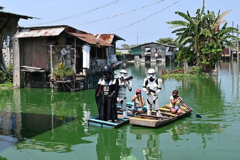 Các nhân vật Star Wars bỗng xuất hiện giúp Philippines chống virus corona - Ảnh 3. Các nhân vật Star Wars bỗng xuất hiện giúp Philippines chống virus corona - Ảnh 3.