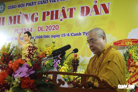 Gửi thông điệp nhân loại phải thức tỉnh dịp lễ Phật đản - Ảnh 1. Gửi thông điệp nhân loại phải thức tỉnh dịp lễ Phật đản - Ảnh 1.