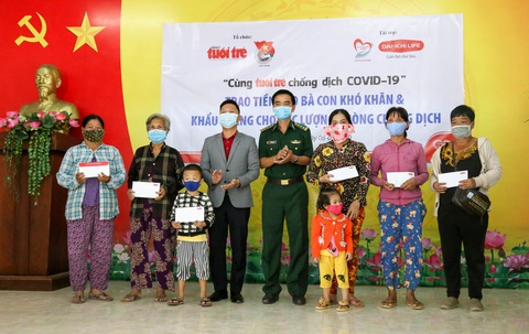 Báo Tuổi Trẻ hỗ trợ người dân và lực lượng biên phòng tại Tây Ninh chống COVID-19 - Ảnh 4. Báo Tuổi Trẻ hỗ trợ người dân và lực lượng biên phòng tại Tây Ninh chống COVID-19 - Ảnh 4.
