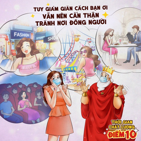 Đi chơi hay ở nhà sau giãn cách? Xem loạt tranh này của Bộ Y tế - Ảnh 1. Đi chơi hay ở nhà sau giãn cách? Xem loạt tranh này của Bộ Y tế - Ảnh 1.