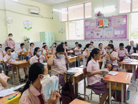 Học sinh TP.HCM học cả ngày thứ bảy và hai buổi sáng - chiều - Ảnh 1. Học sinh TP.HCM học cả ngày thứ bảy và hai buổi sáng - chiều - Ảnh 1.