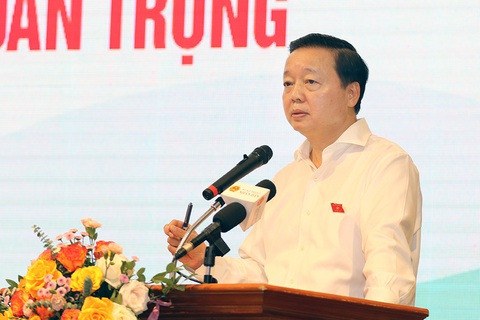 Bộ trưởng Trần Hồng Hà: ‘Tập trung quản lý 300-400 doanh nghiệp gây 80% ô nhiễm’ - Ảnh 1. Bộ trưởng Trần Hồng Hà: ‘Tập trung quản lý 300-400 doanh nghiệp gây 80% ô nhiễm’ - Ảnh 1.